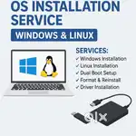 OS Installation – Windows & Linux  Expert Setup at Home