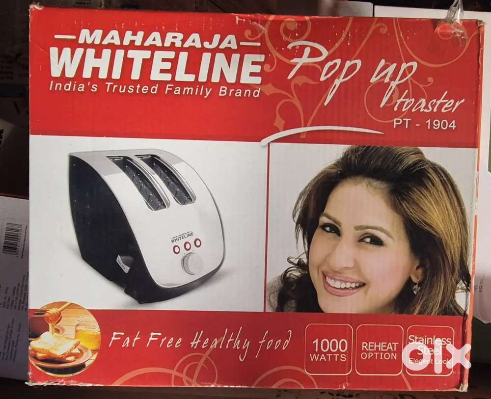 Brand New  Maharaja Whiteline Toaster