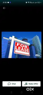 Open land for Rent in Tadikonda main road