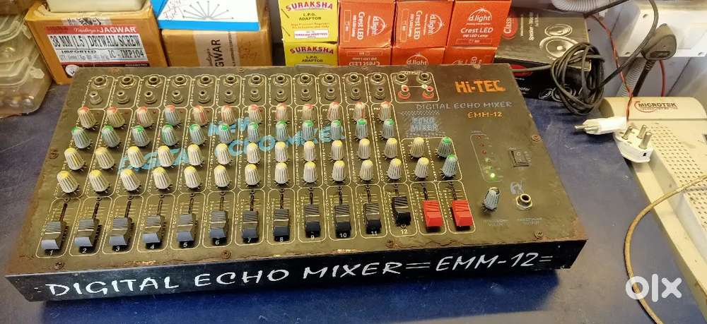 12 chennal dj mixer