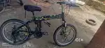 Geer cycle folding type. Disc brake. Alloy wheel