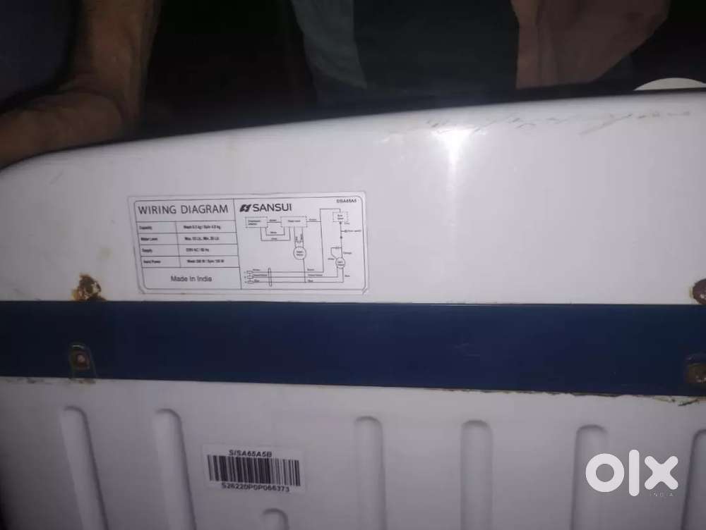 Sansui company.. 6.5kg