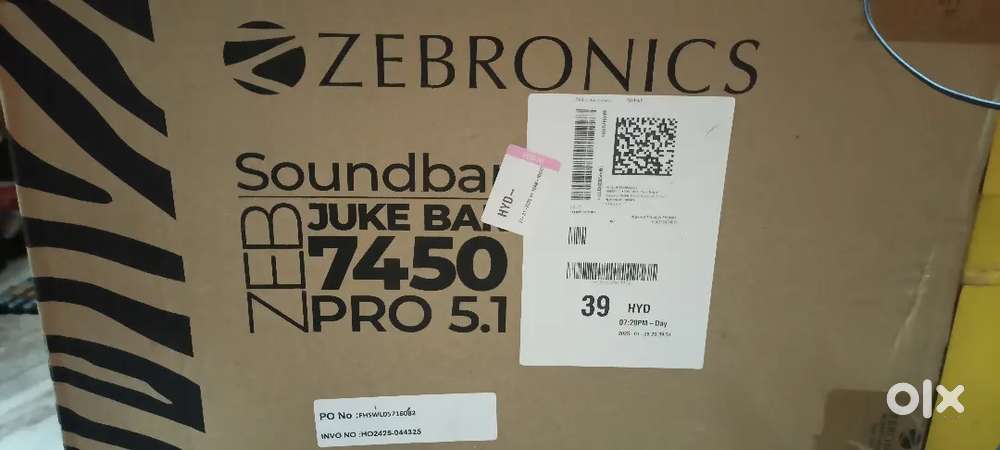 Zebronics juke sound bar