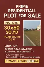 Turner road 200 sqyrd plot 30 ft road just 1 km from isbt