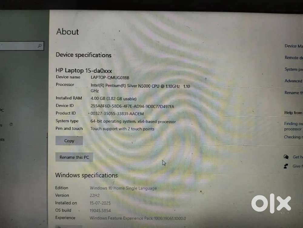 Laptop HP laptop