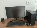 Desktop PC with LG IPS LED Screen and APC UPS