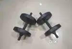 10 kg PVC plates dumbbell