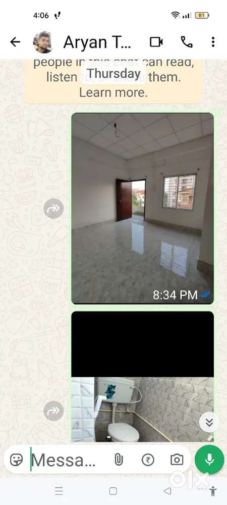 Room for rent 1 bhk
