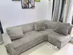 5-Seater Gray Sofa – Excellent Condition, No Damage