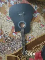 Guitar with accessories