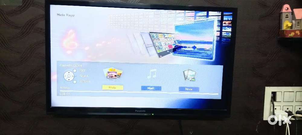 Panasonic good condition home used television