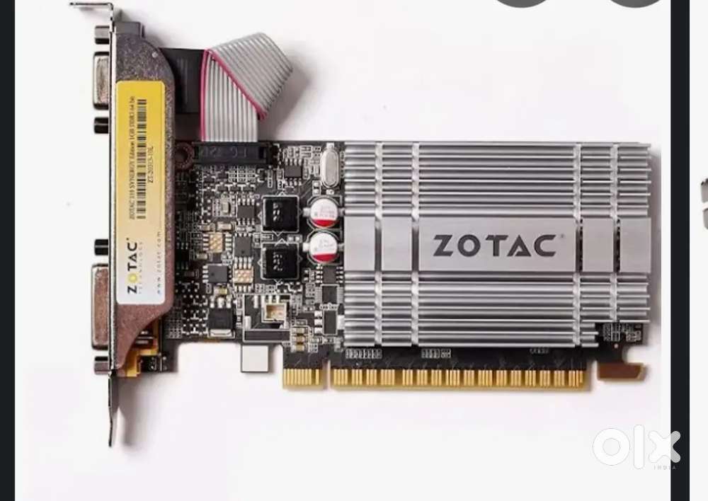 Nvidia GeForce zotac 1gb DDR3 graphics card  genuine running condition