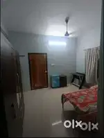 Semifurnished room with attached toilet for rent
