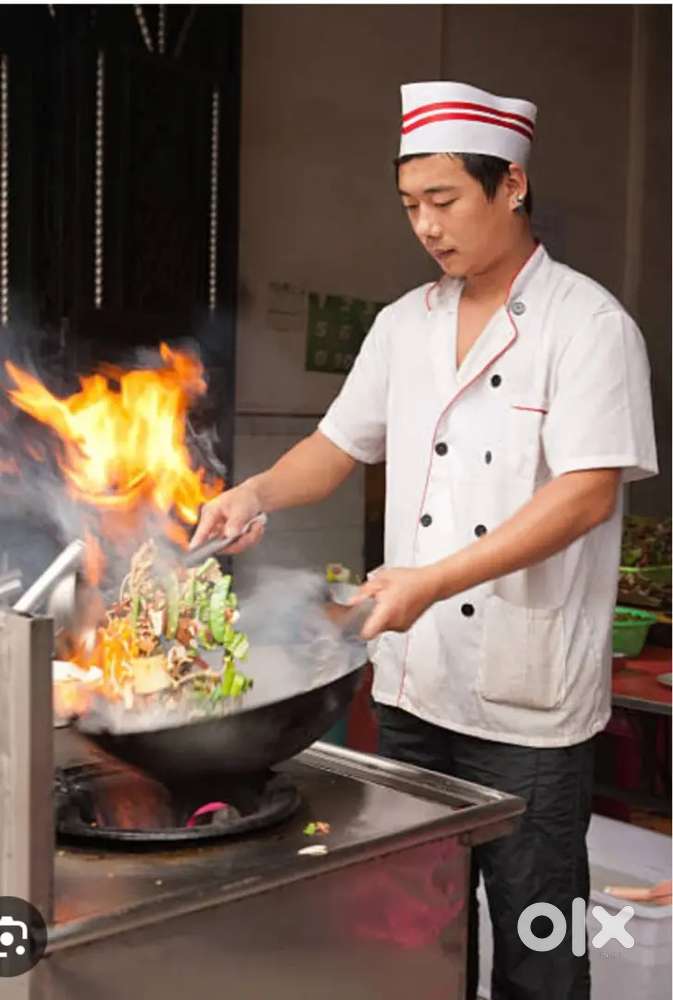 Chinese and Indian fast food k liye chef chaiye