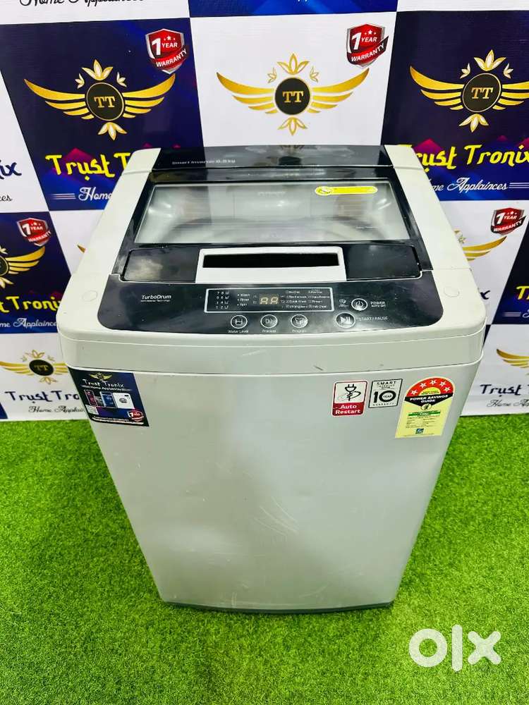 Auto restart LG smart top load washing machine