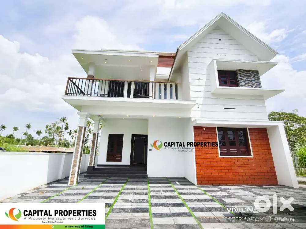 മുളന്തുരുത്തി Town (4.250 Cent)- ൽ (4 BHK )- കിടിലൻ വീട്