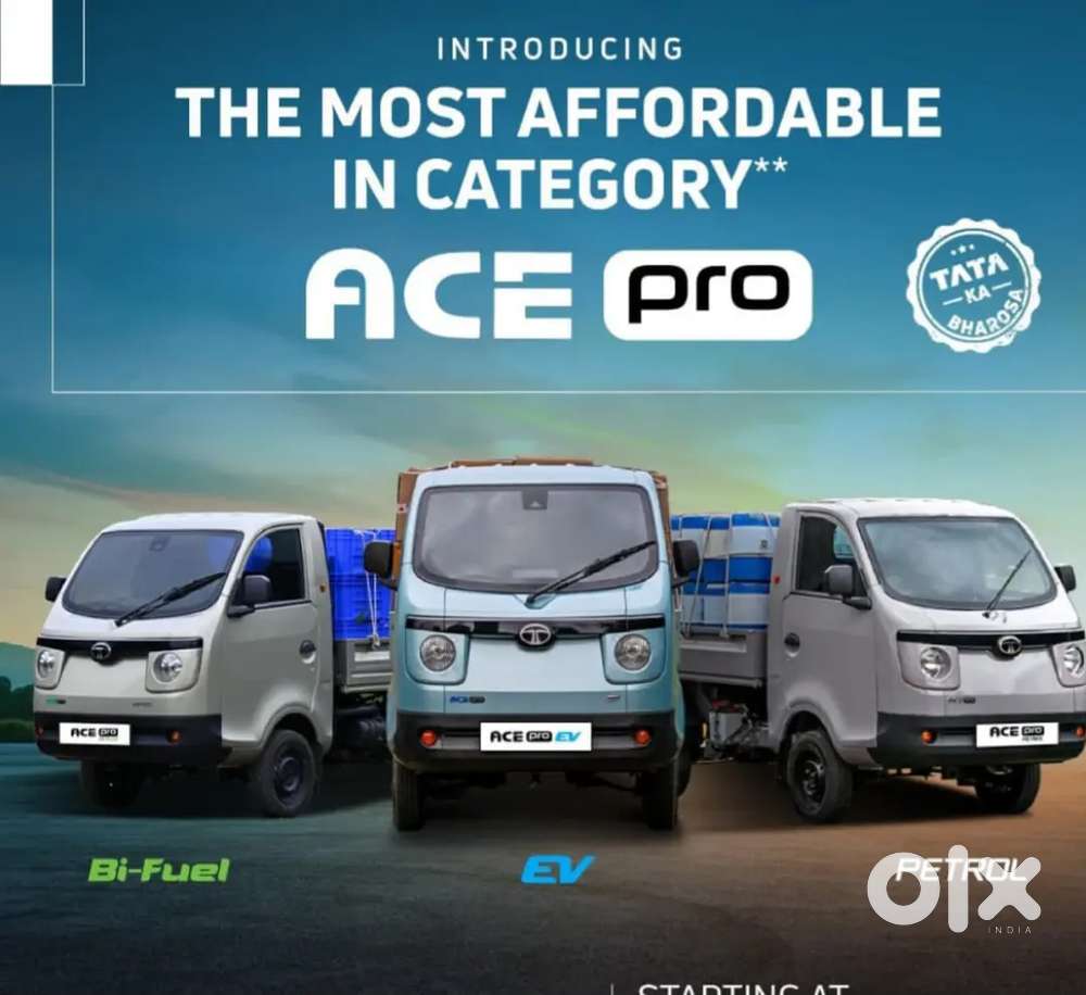 New Tata showroom ace pro biofuel. Petrol cx