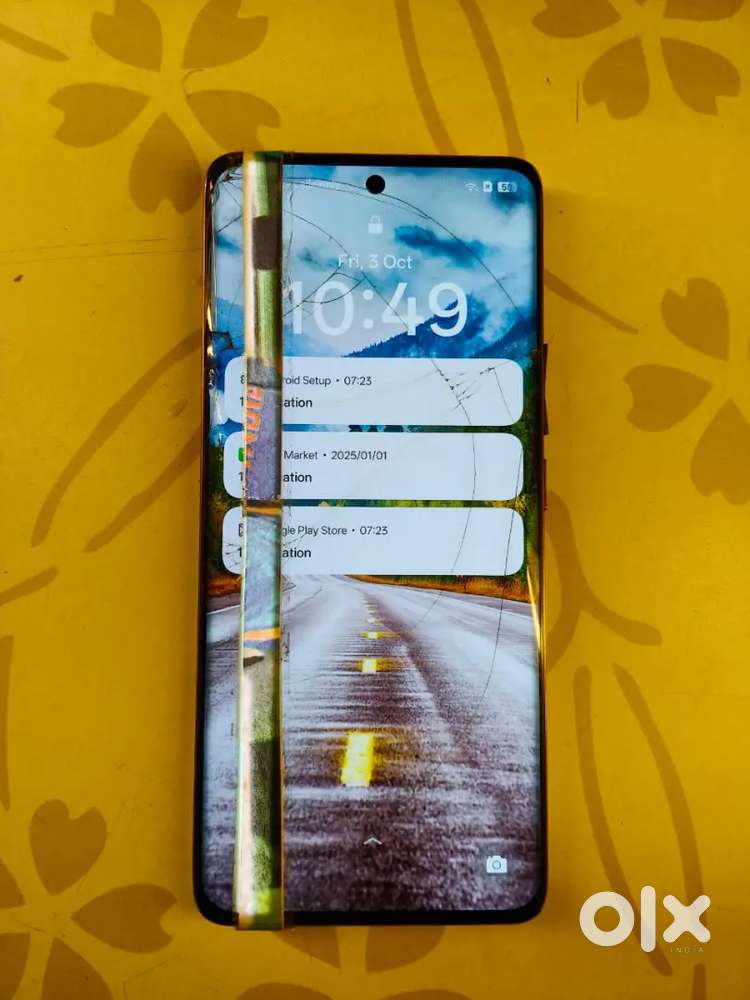Realme Pro 5g with charger and box with 256 gb