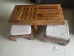 Center table with 2 seater