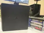 Sony ps4 slim 500gb(black)+9Games