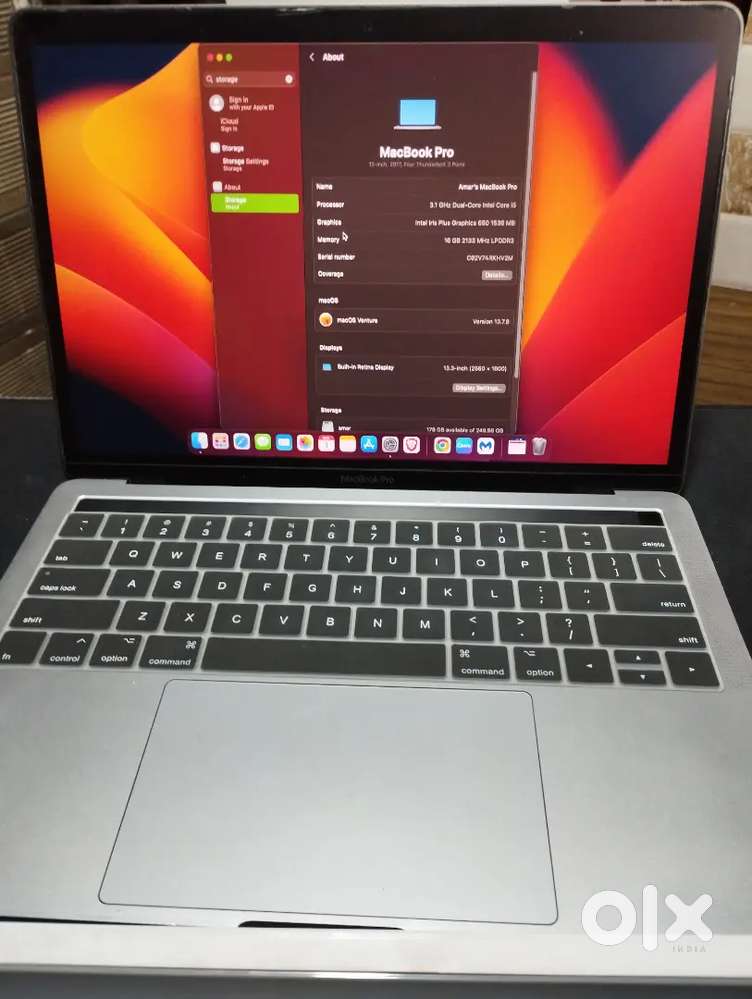 MacBook Pro 16/512 Retina Display & Touchbar