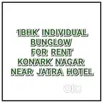 Individual 1bhk bunglow for rent
