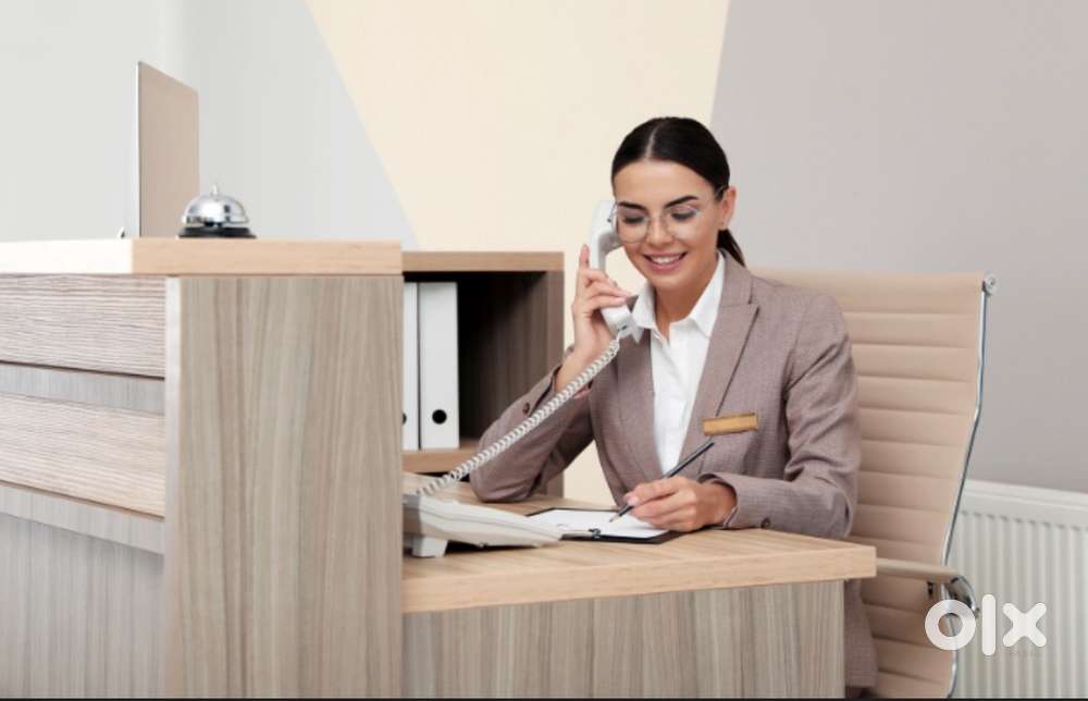 Hiring receptionist cum Tele Caller