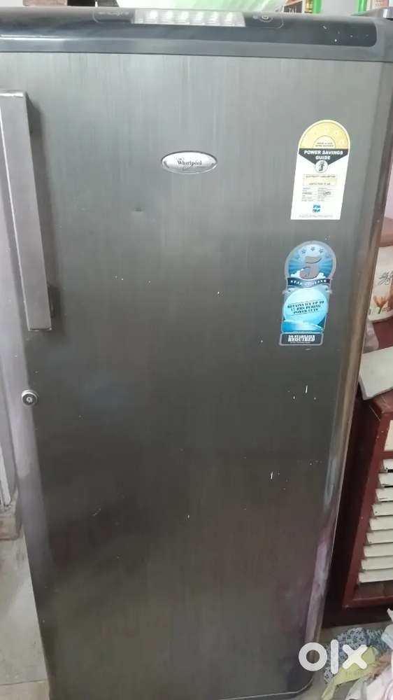 A whirlpool fridge