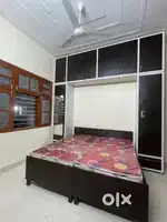 2bhk with ac bed, one room also with bed, 2room set  without ac