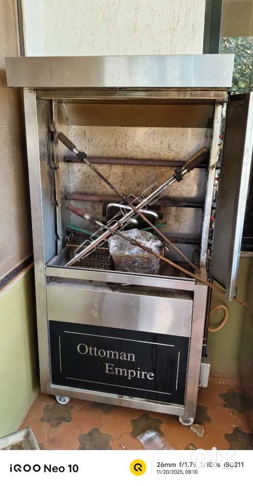 Grill Machine and Double pan deep fryer