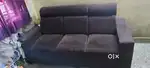 Brown 3 seater and 1 seater sofa available for sell