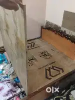 Bed and Computer Table