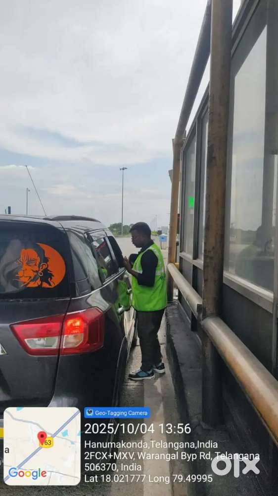 Required manpower for toll plaza survey work