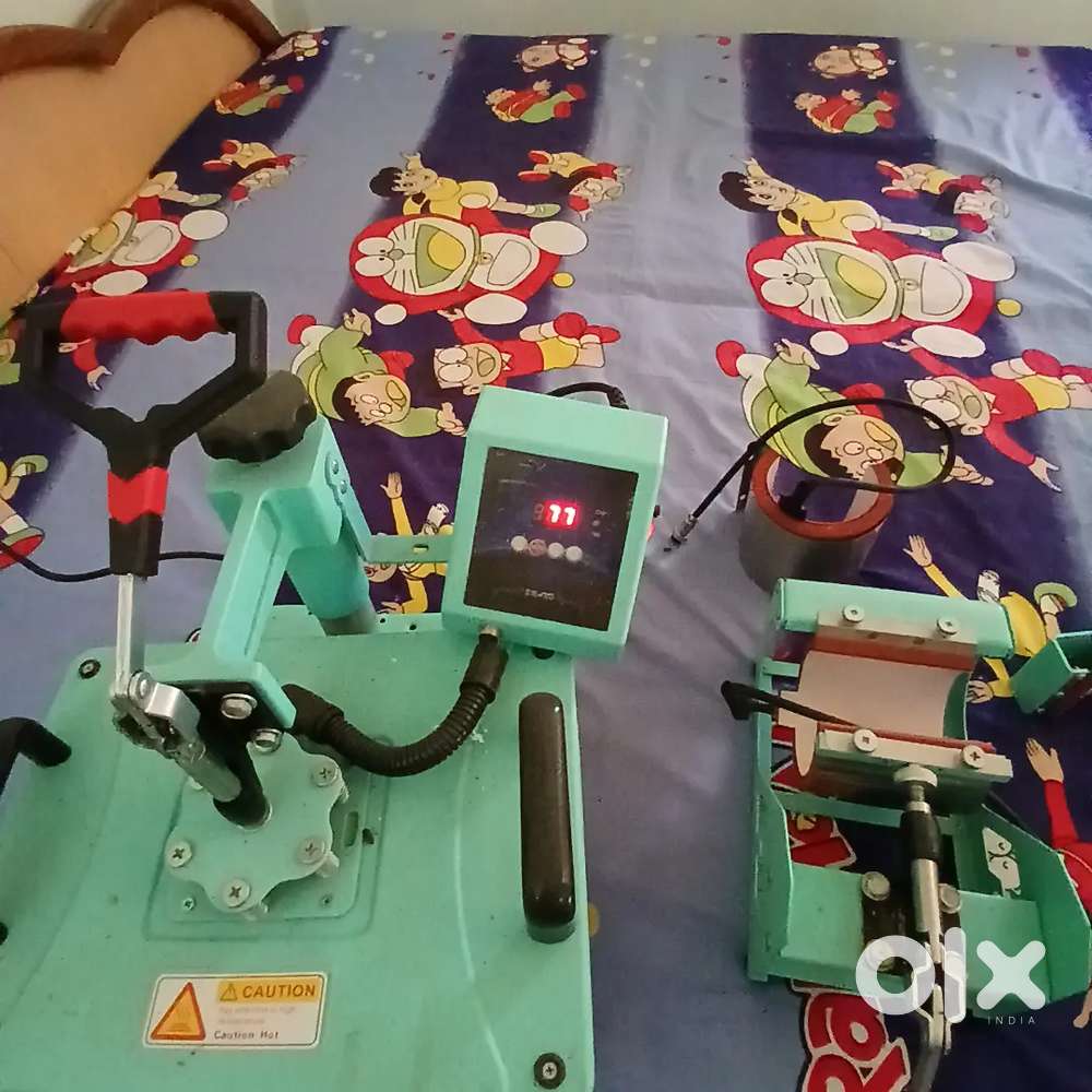 Cap mug tshirt bottle mouse padHeat Press Machine Sublimation Printing