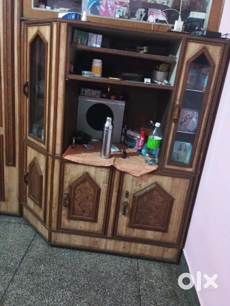 TV Led wood set