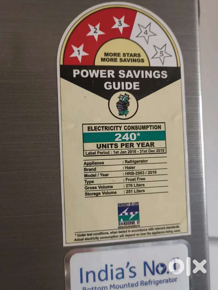 Haier fridge