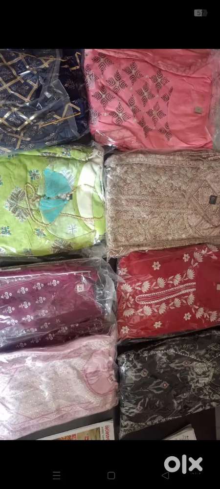 Kurti plazo 3 pcs set, Gowns sale