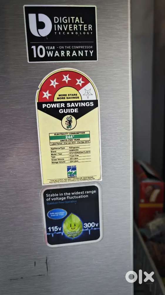 4 Star Samsung Double Door Refrigerator