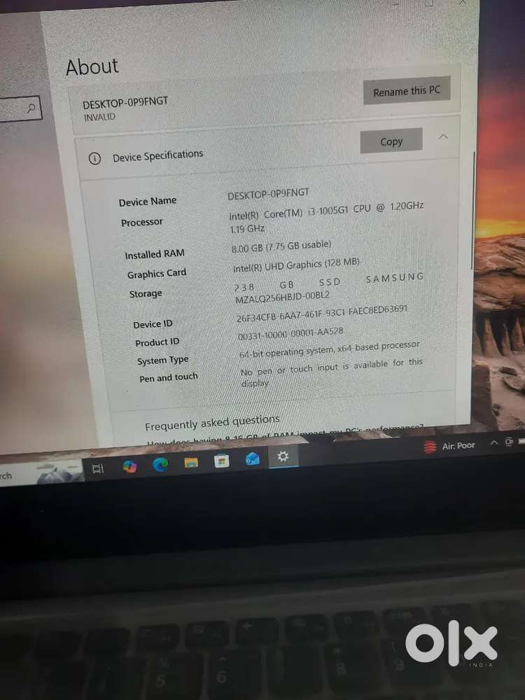 Lenovo IdeaPad i3-1005G1