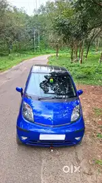 Tata Nano twist 2014 last month model blue colour