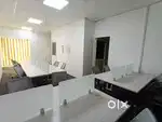 Furnished 14 seater office with 2 cabins for rent
