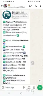 Free registration, unlimited earning