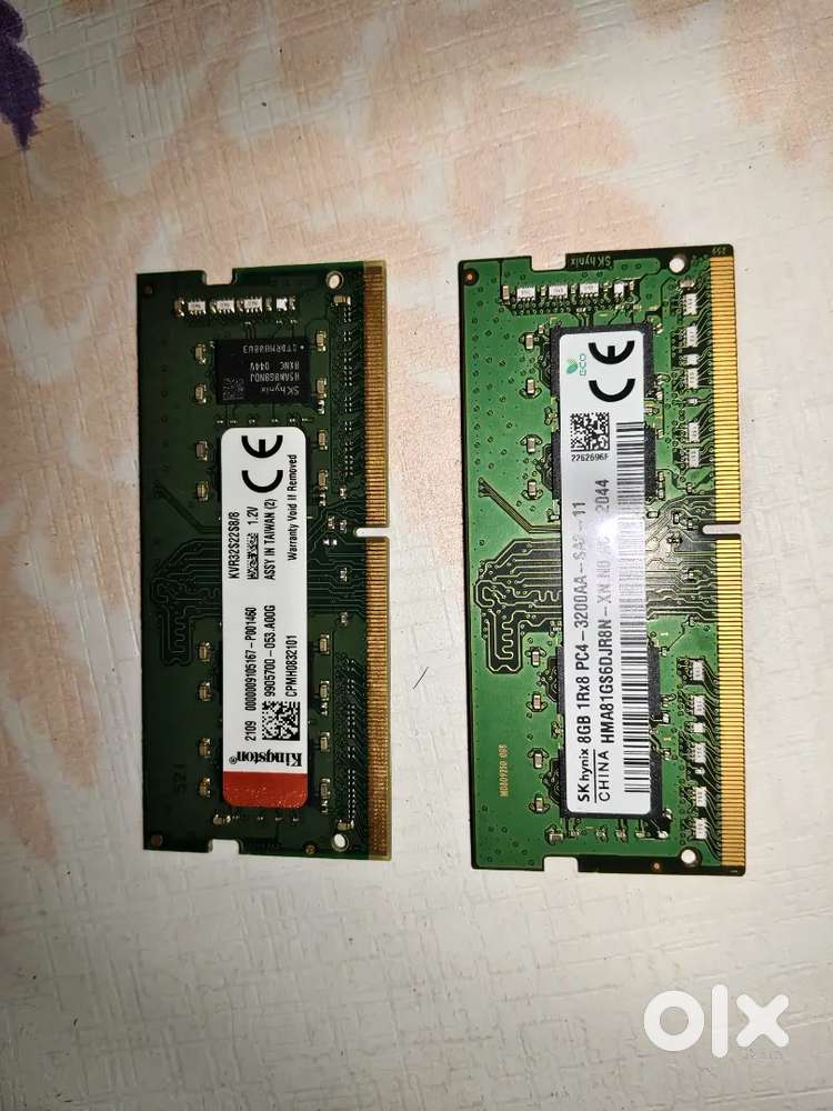 DDR4 laptop ram (8gb + 8gb)