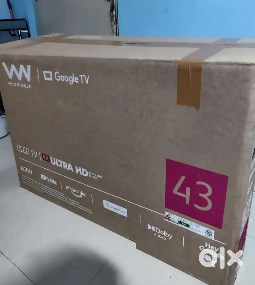 Sealed pack,VW (43 inches) Pro Series 4K Ultra HD Smart QLED Google TV