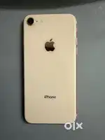 iphone 8 256 GB gold colour    91% battery health