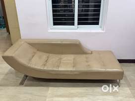 Stanley Leather Divan