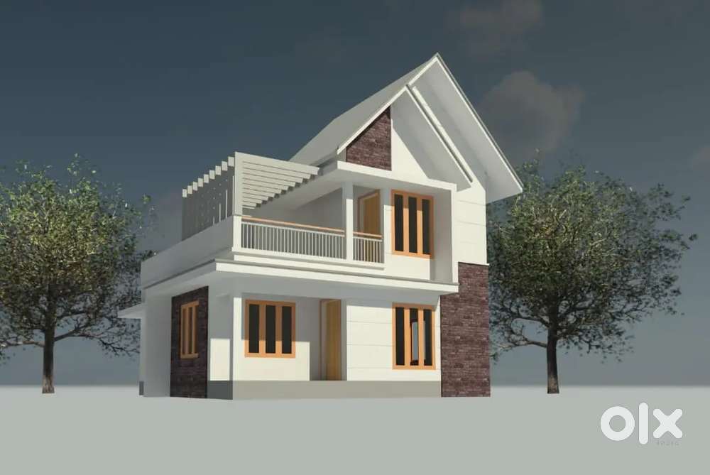 House near Cherthala Manorama Junction 500 mtr 2 BHK