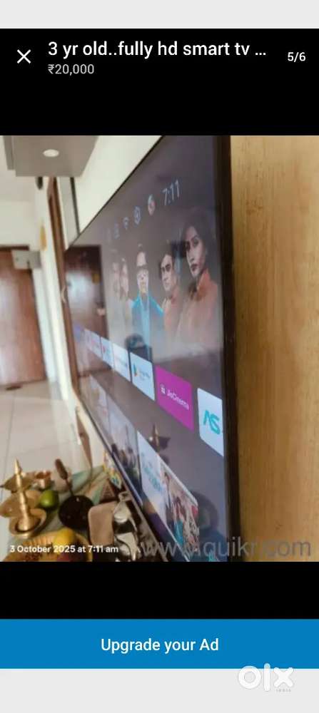 43 inch Panasonic smart tv