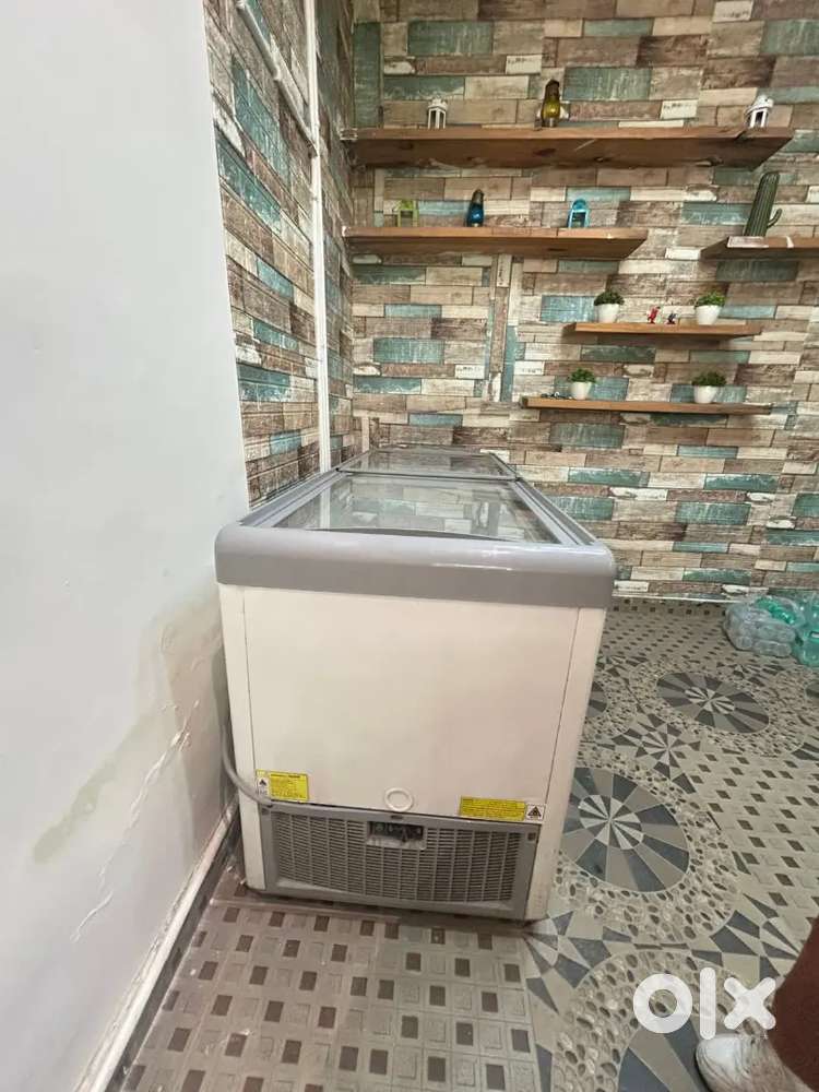 Display Deep Freezer (With Ice Cream cutouts and Gelato Pans)