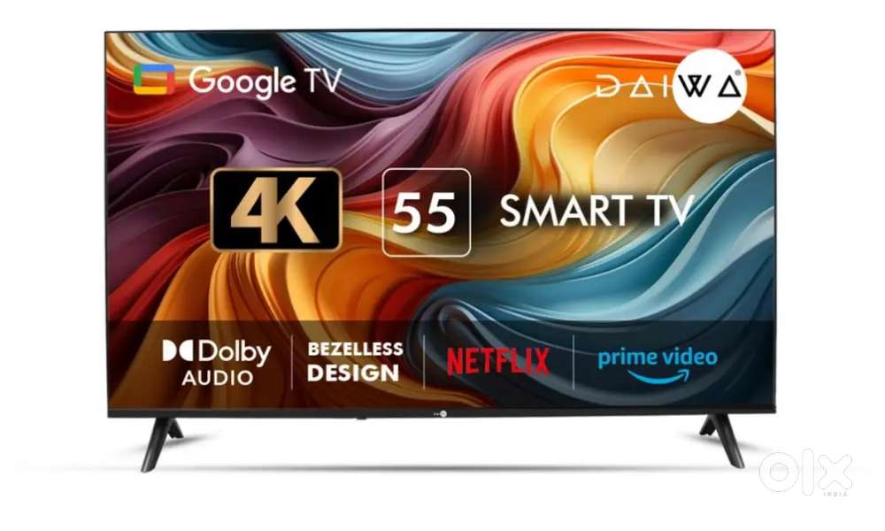 Daiwa 140 cm (55 inch) Ultra HD (4K) LED Smart Google TV , Dolby